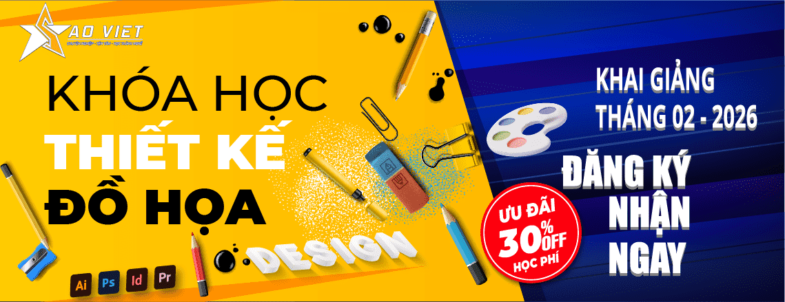 Đăng ký khóa học thiết kế đồ họa tại Tin Học Sao Việt