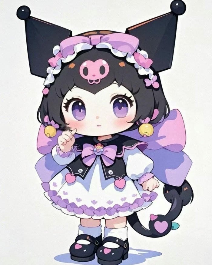 anime ảnh chibi nữ phong cách