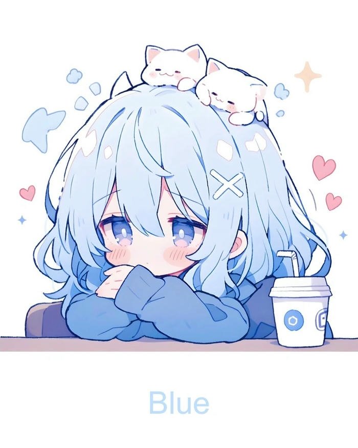 chibi anime ảnh nữ dễ thương