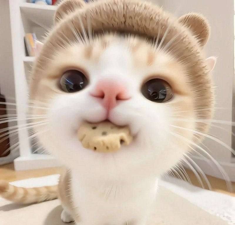 Avatar đôi cute mèo phong cách kawaii
