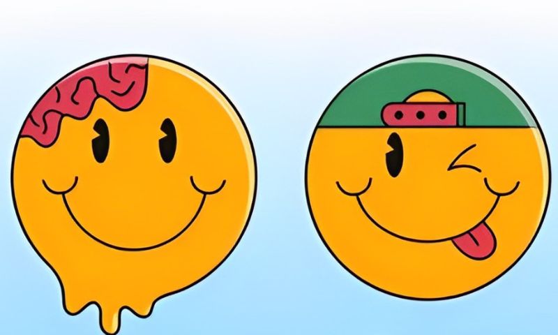 sticker mặt cười