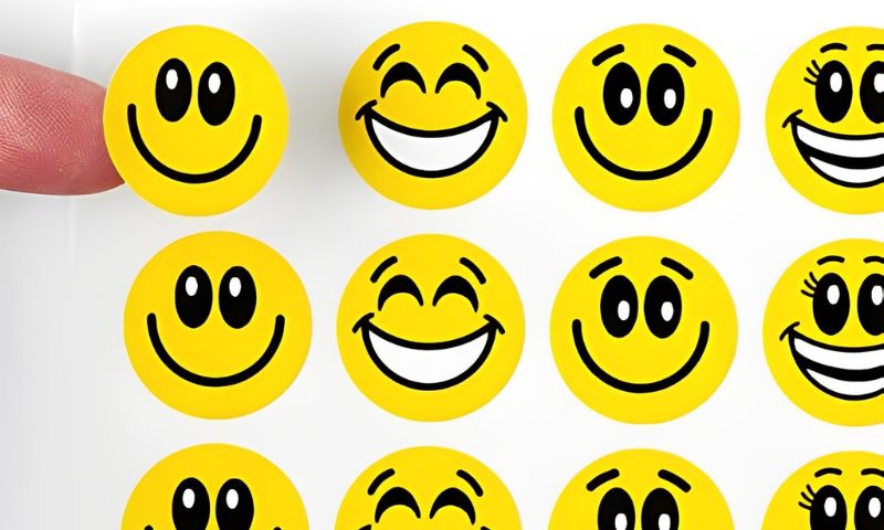 sticker mặt cười