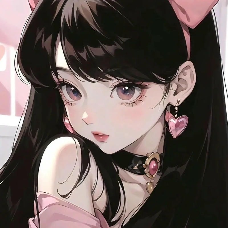 Ảnh anime nữ phong cách ngầu thần thái tự tin