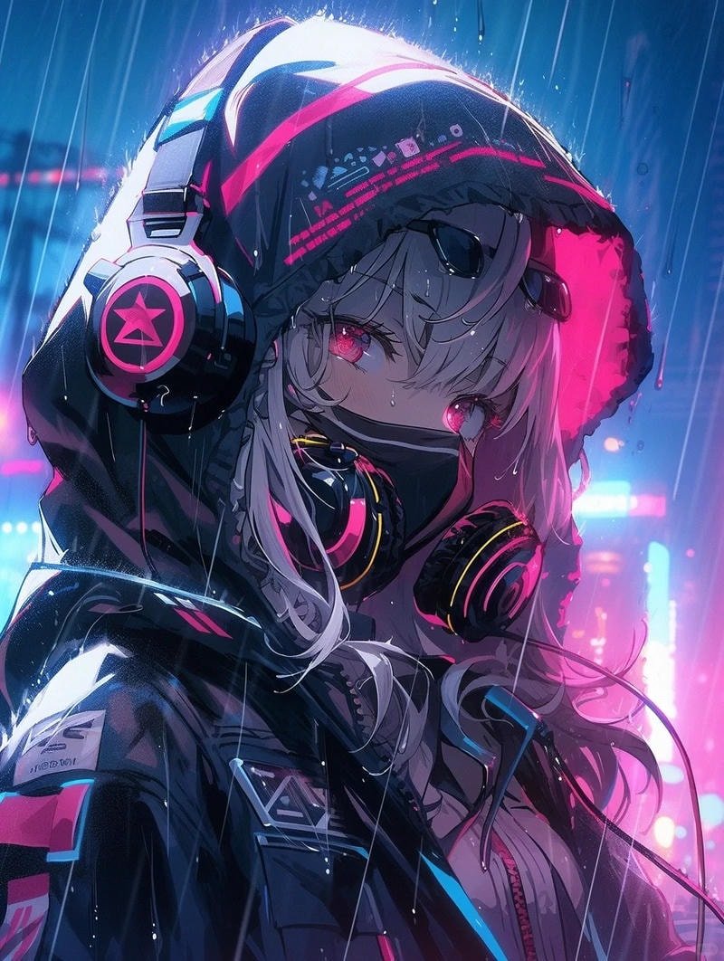 Hình ảnh anime nữ ngầu khí chất lạnh lùng cuốn hút