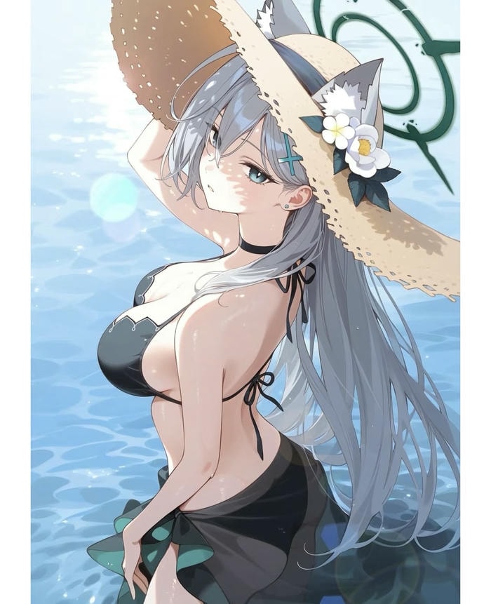 hình anime bikini mùa hè