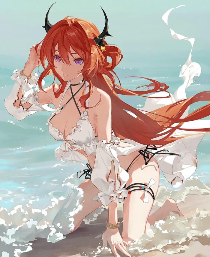 anime bikini mùa hè rực rỡ