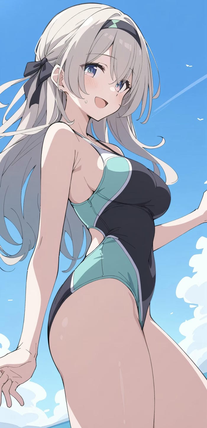 ảnh anime bikini xinh