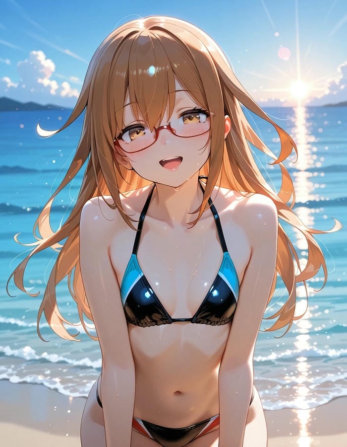 ảnh anime bikini nghệ thuật