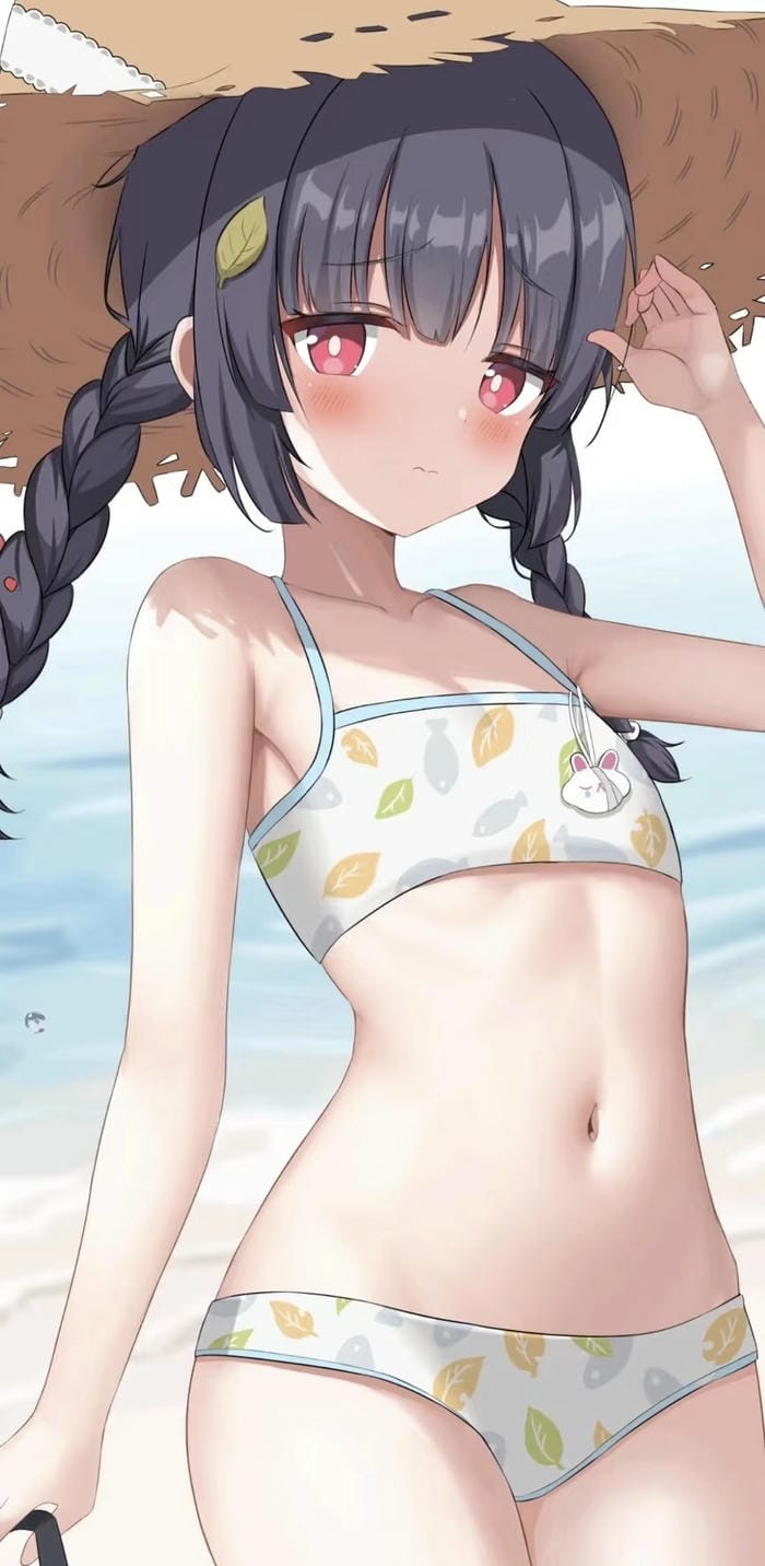 anime bikini xinh xắn