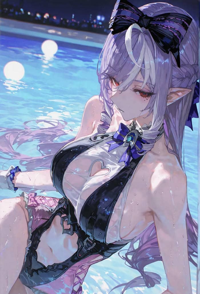 ảnh anime mặc bikini