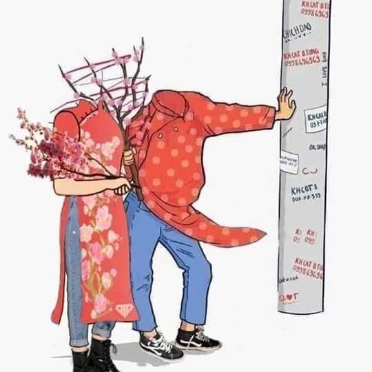 ảnh ghép mặt tết