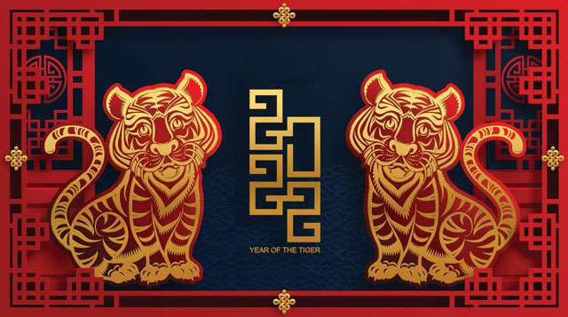 background tết