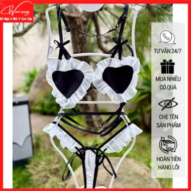 Cosplay Hầu Gái Sexy 2.517 - Đồ ngủ nội y cao cấp, quyến rũ, giảm giá 97.899