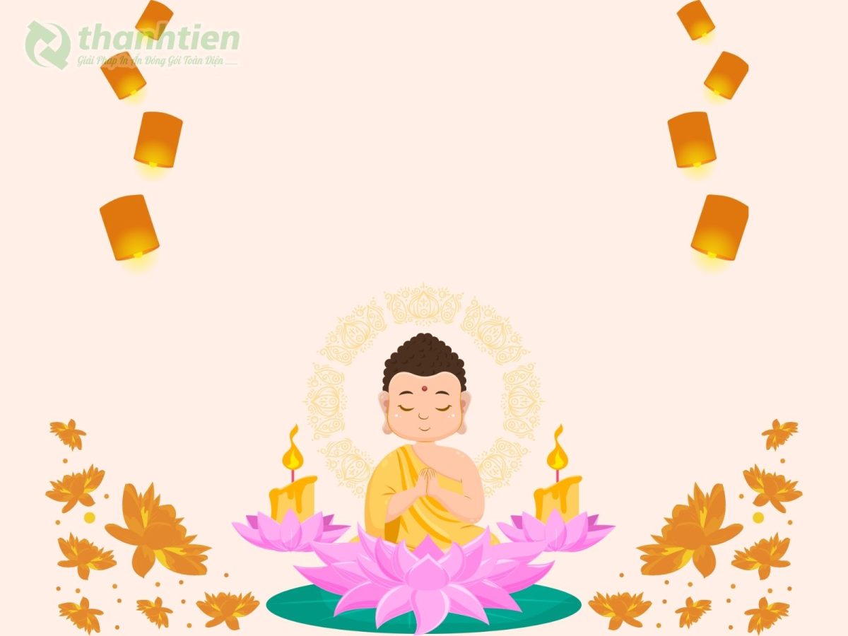 Hoa sen phật giáo AI nền nghệ thuật