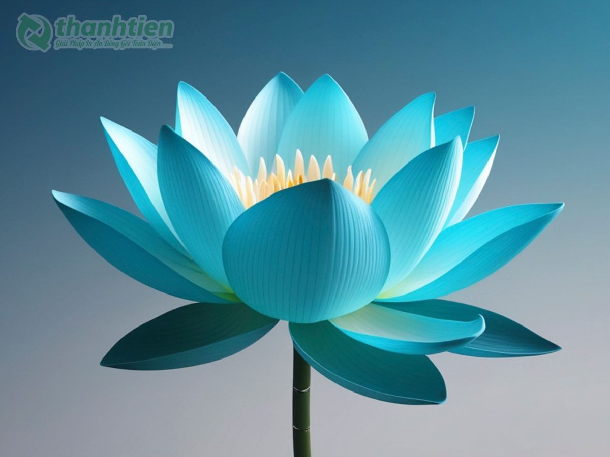 Hình nền hoa sen xanh đẹp chất lượng cao