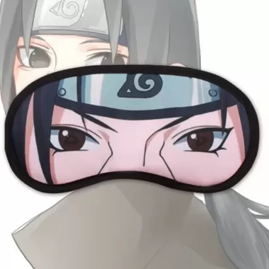 (19k) Bịt mắt Naruto Sasuke miếng che mắt ngủ in hình anime chibi