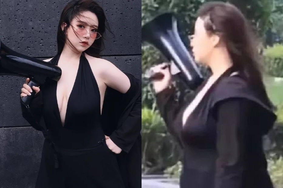Ngoại hình của hot girl Trung Quốc khác ảnh đăng mạng
