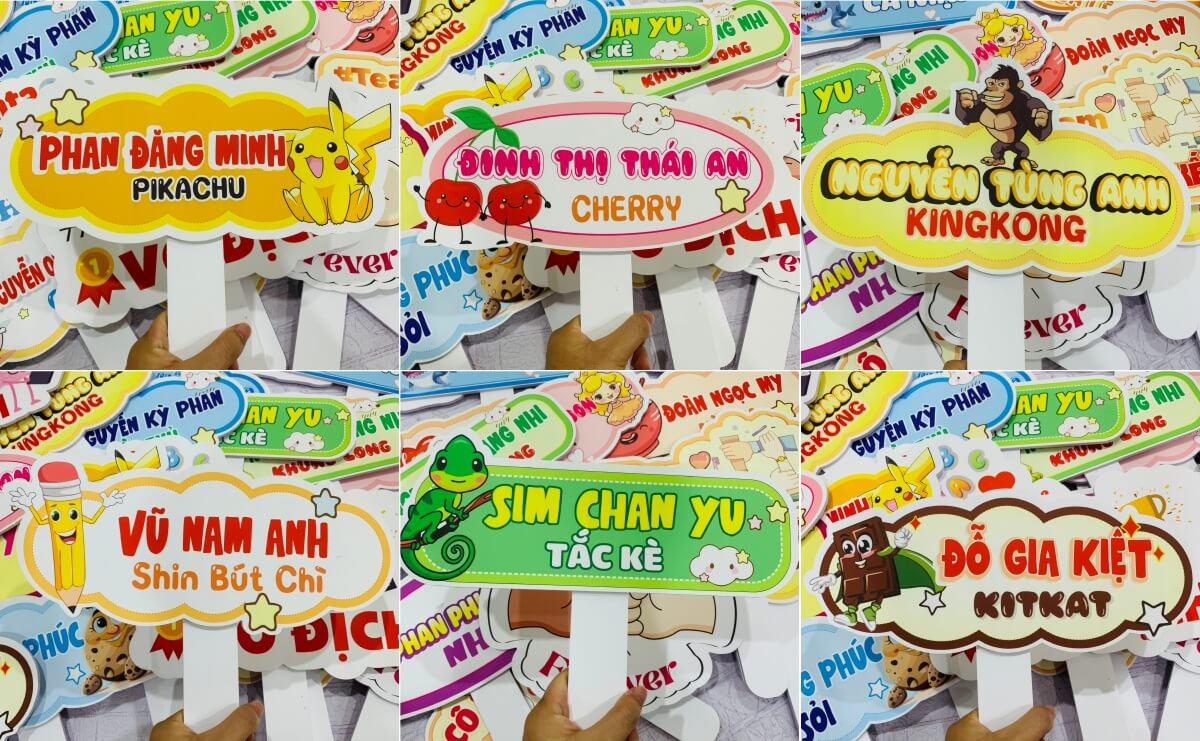 Biển cầm tay chụp ảnh