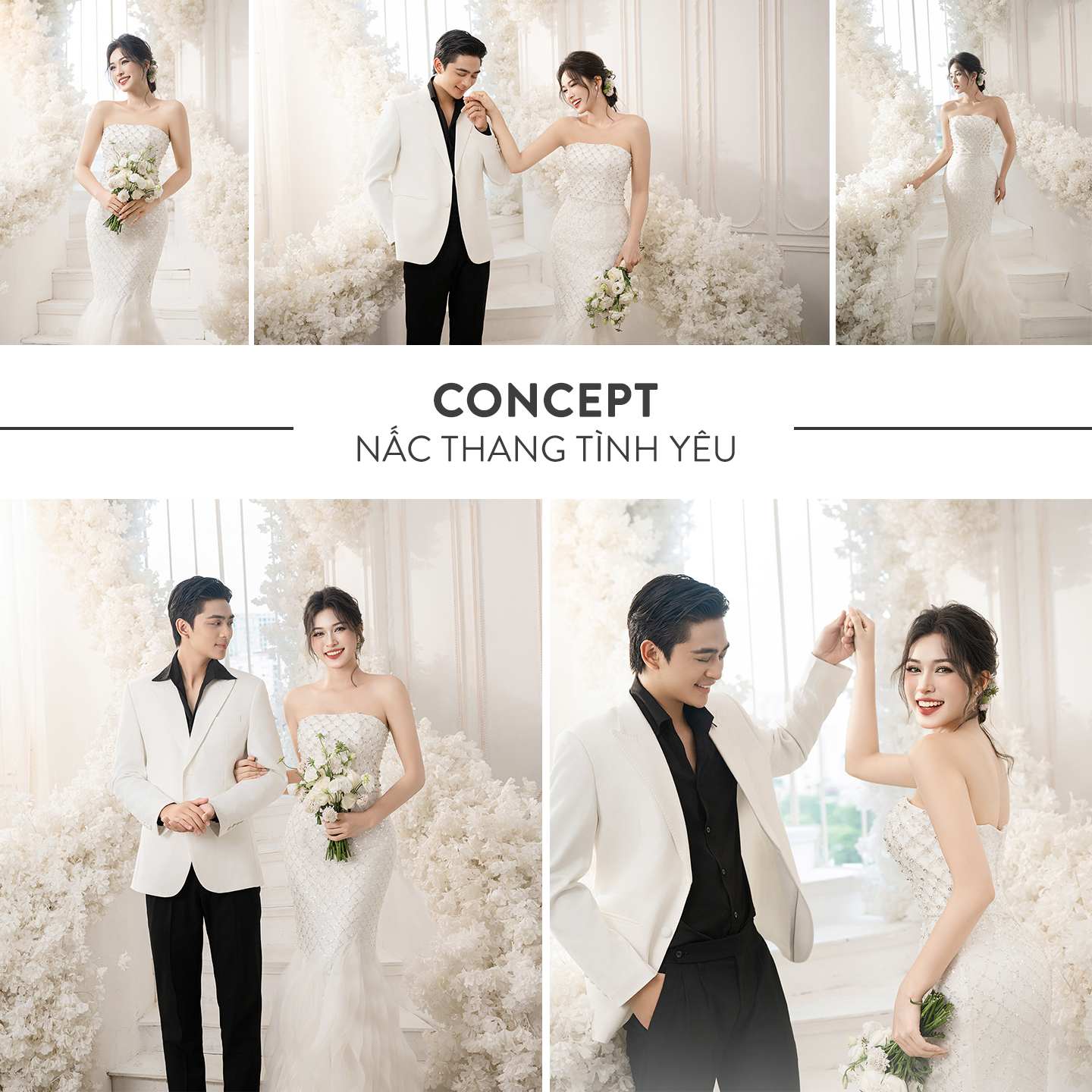 2H Studio chụp ảnh cưới đa dạng phong cách