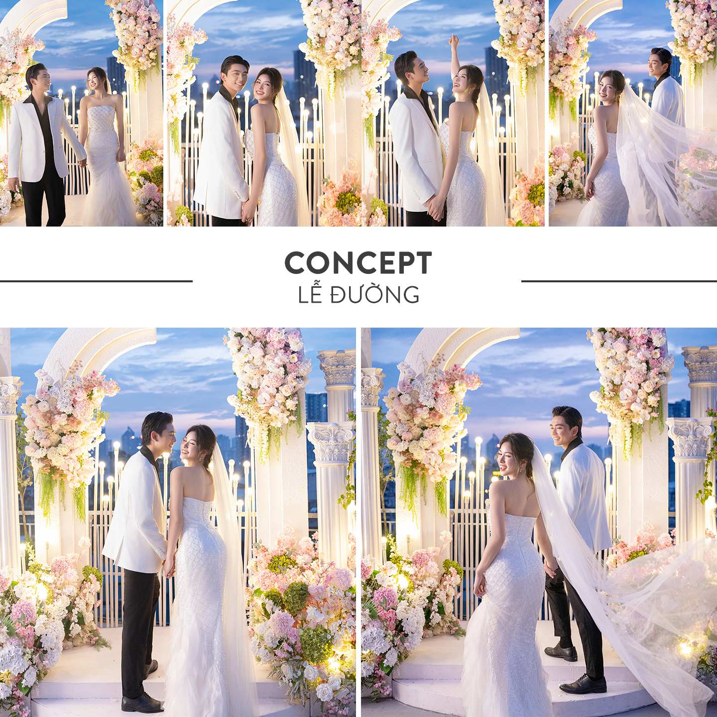 2H Studio chụp ảnh cưới đa dạng phong cách