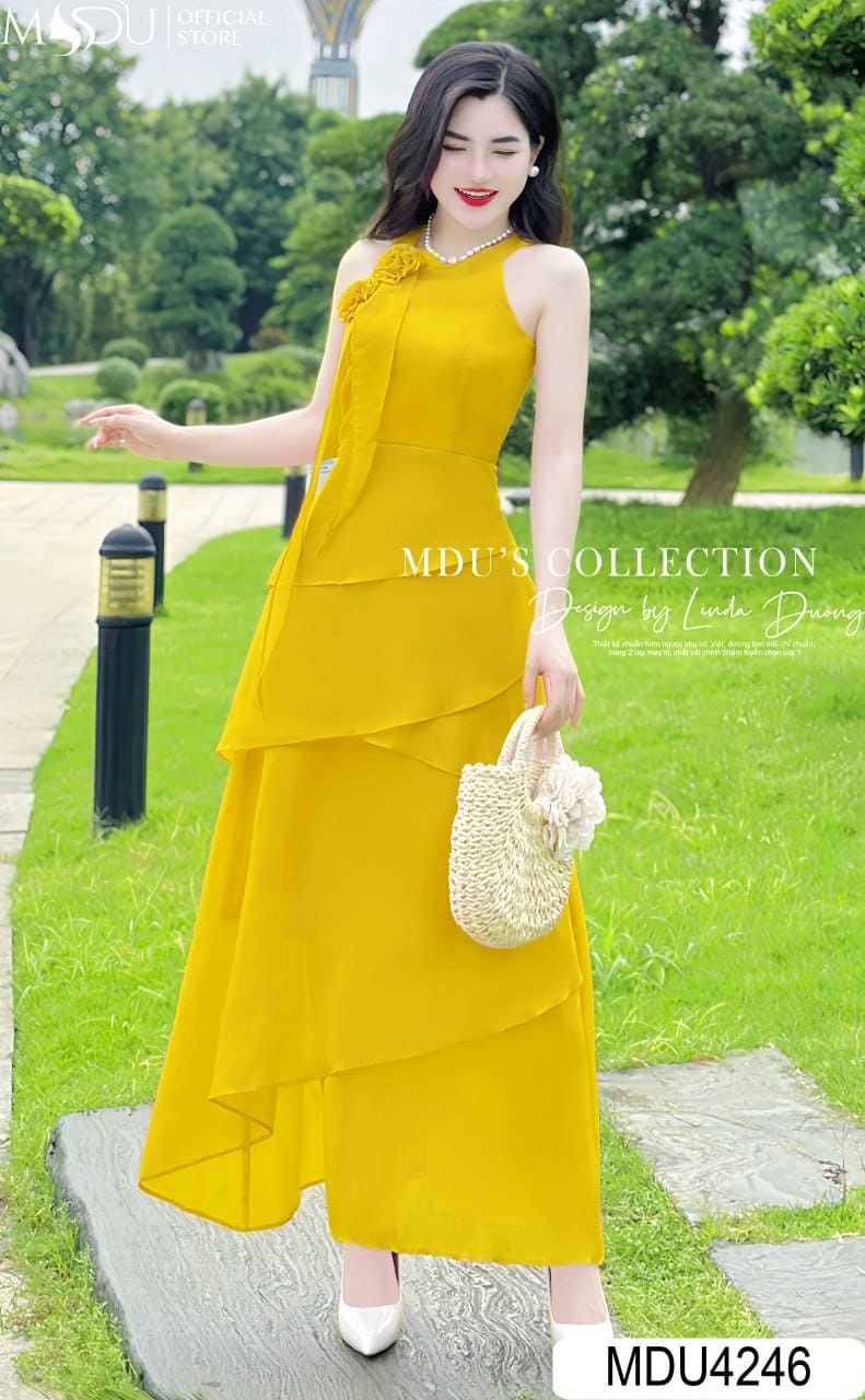 Màu Sắc Và Họa Tiết Váy Maxi Đi Biển