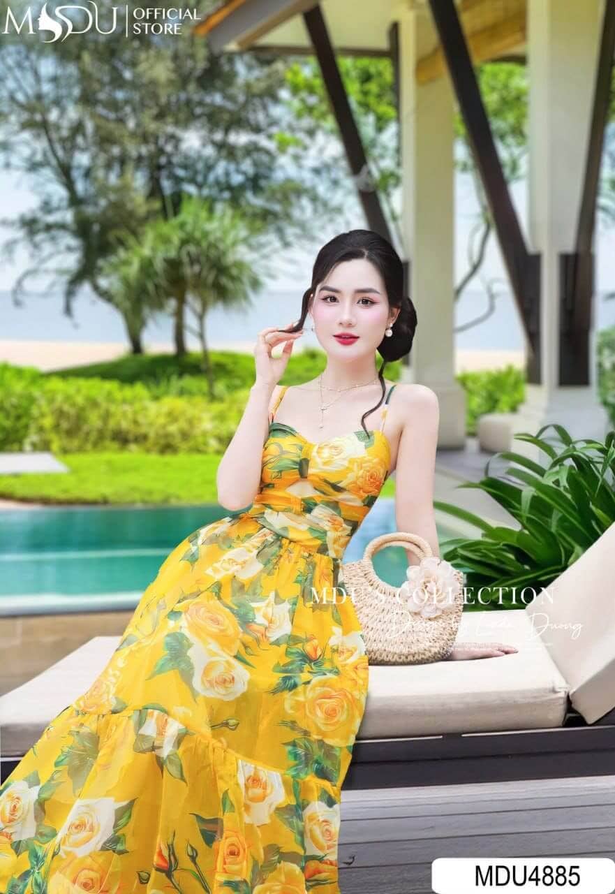Phối đồ chụp ảnh đi biển - Đừng bỏ qua váy đi biển