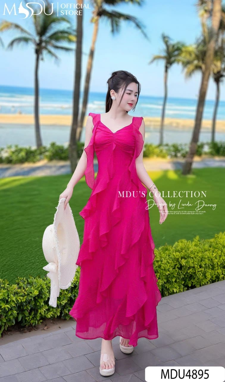 Phối đồ chụp ảnh đi biển - Đừng bỏ qua váy đi biển