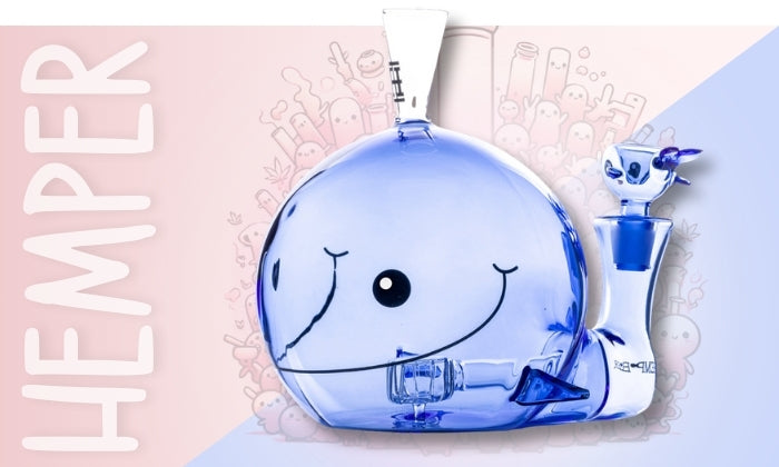 cute whale bong