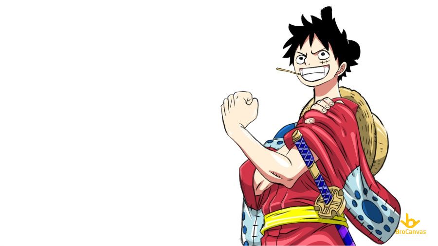 Hình ảnh Luffy Trong Bộ đồ Kiếm Sĩ