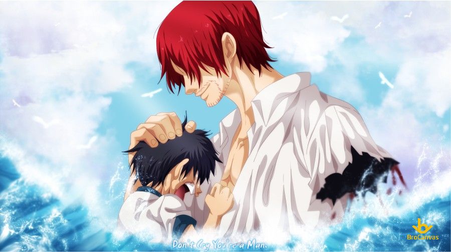 Hình ảnh Shanks Tóc Đỏ Và Luffy