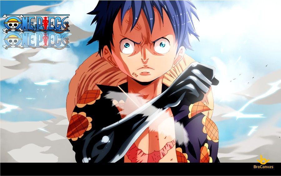 HÌnh Monkey D.Luffy Sử Dụng Gear 4