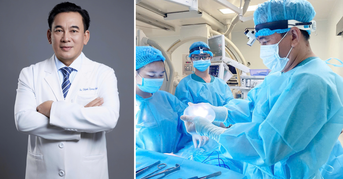 Bác sĩ Phạm Xuân Khiêm là chuyên gia về nâng ngực