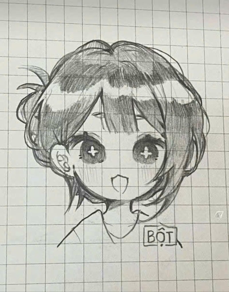 tranh tô màu anime fanart