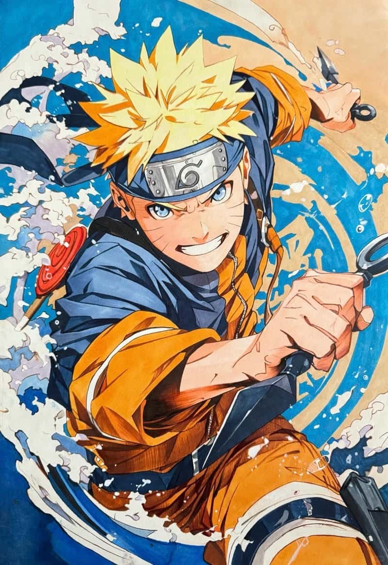 hình anime vẽ tay đẹp
