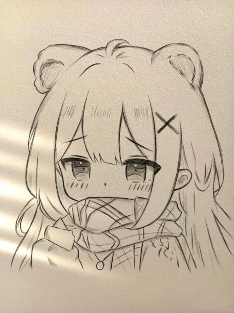 Tranh vẽ anime đường nét mềm mại tạo cảm giác sinh động