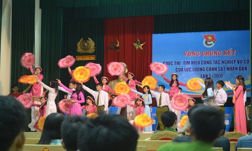 CUỘC THI “TÌM HIỂU CÔNG TÁC NGHIỆP VỤ CƠ BẢN CỦA LỰC LƯỢNG CẢNH SÁT NHÂN DÂN”, LẦN 1 NĂM 2017